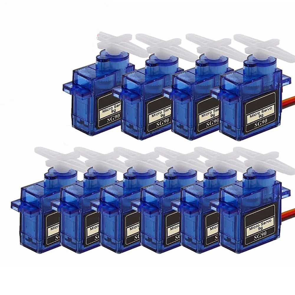 1/5/10pcs Sg90 Digital Servo For Rc Aircraft Fixed Wing 9g Aircraft Model Remote Control Aircraft Parts Toy Motor 450 Helicopter