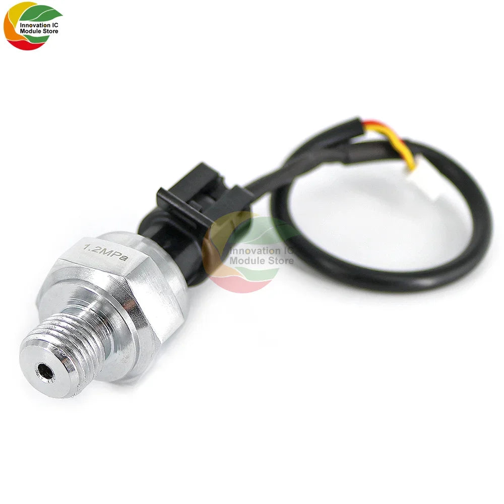 5V G1/4 0-1.2 MPa Pressure Sensor Transmitter for Non-Corrosive Water/Oil/Gas Pressure Sensor Module 1/4" Diameter for Arduino