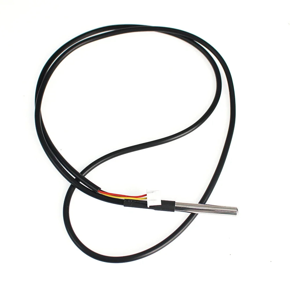 DS18B20 Temperature Probe 1m 2m 3m Temperature Sensor Stainless Steel Waterproof For Arduino