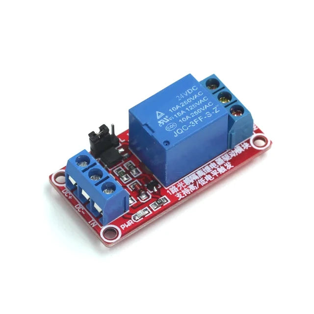 High and Low Level Trigger 1 Channel Relay Module interface Board Shield For PIC AVR DSP ARM MCU Arduino low leve 5V 12V 24V