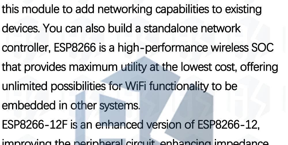 ESP8266 ESP-01 ESP-01S ESP-07 ESP-12 ESP-12E ESP-12F  ESP-07SWIFI wireless module wireless transceiver For arduino