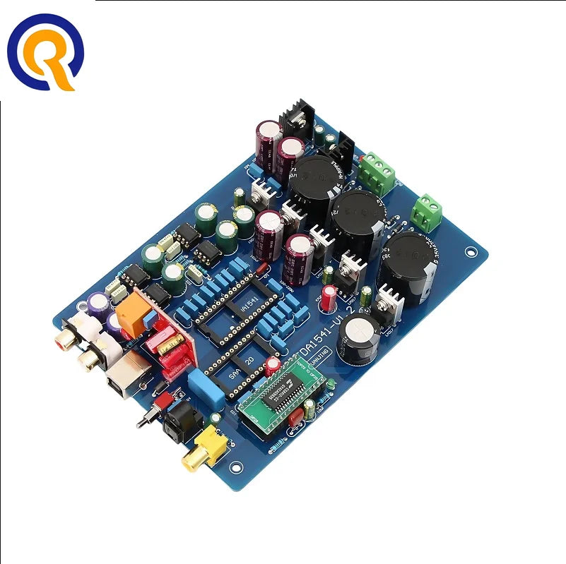 Assembled HiFi CS8412+ NE5534 TDA1541 USB DAC Optical Fiber Coaxial Decode Board