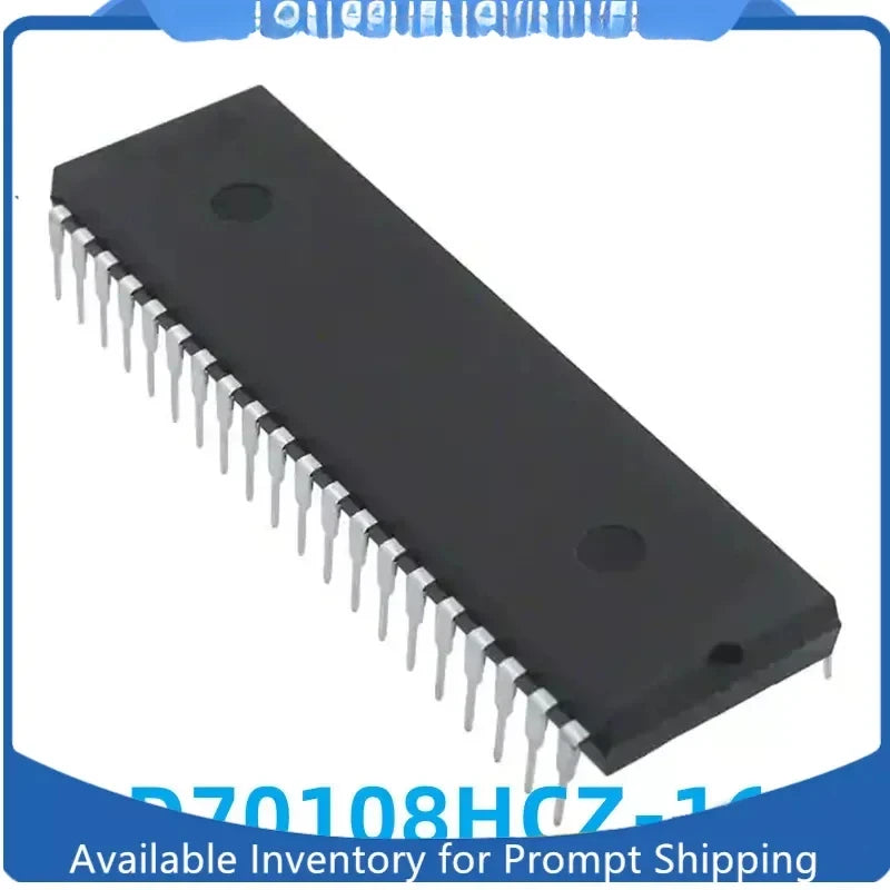 1PCS New Original D70108HCZ-16 PDIP40 Direct Pin 16 Bit Microprocessor CPU 70108