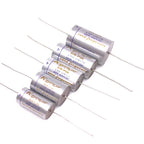 4pcs Wire drawn Silver MKP capacitor non-polar frequency divider capacitor 0.1uf 3.3uf 4.7uf 5.6uf 6.8uf~47uf