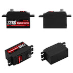 NEEBRC 23KG Low Profile Digital Servo High Torque Full Metal Gear for 1/8 1/10 RC Cars Axial Scx10 Crawler Plane Accessories