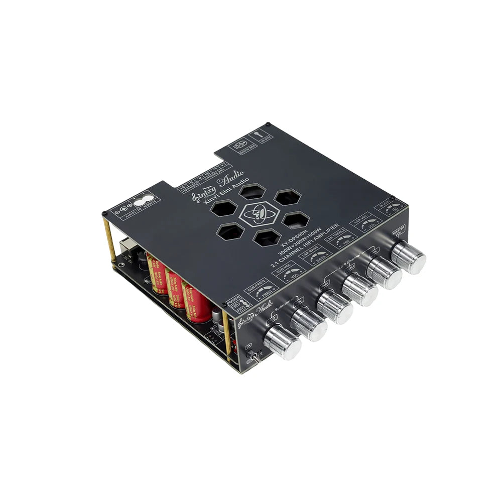 TPA3255 Amplifier XY-DP600H High Power Audio Amplifier Board 300W*2+600W Bass Output with Bluetooth for DIY Home Theater