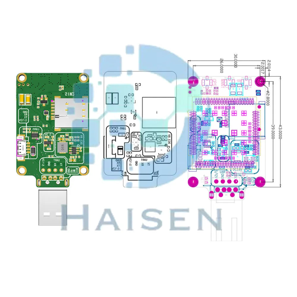 HAISEN SIMCOM SIM7000G USB Dongle SIM7000G Dongle SIM7000G Core Board LPWA+NBIOT+CATM+GPS SIM7000