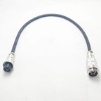 3Pin GX20 Male to Female Aviation Plug with Wire 2Pin~12Pin Male Female Docking Extension Cable M20 Revolving Female Power Cord