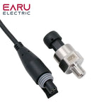 DC 5V 1/8NPT Pressure Transducer Transmitter Sensor Stainless Steel Oil Air Water 30/100/150/200/300/500 PSI