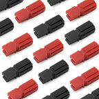 5 Pair Red Black 15A/30A/45A 600V Power Connector Terminals For Powerpole Connector Modular Power Connector Kit