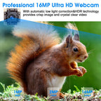 ELP 16MP Mini Webcam IMX298 Color Sensor HD USB Camera Module 4656x3496 Embedded Camera for PC Laptop Computer