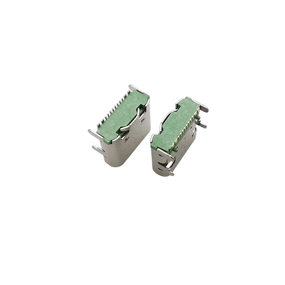 10Pcs Type C Jacks 16 Pin USB 3.1 Charging Dock Connectors 20V 5A USB-C  Female Sockets DIP PCB Mount Repair Port Type-C Adapter