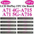 EmmaHelp FPC Connector Display Screen For Samsung LCD FPC A51 A50 A70s A40 A30S A21 A20S A10S M12 M14 M15 M16 On Motherboard