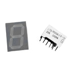 5Pcs LTS-5001AJR  LTS-5003AJR 0.56 Inch LED Digit Character Numeric Display Module Red 7 Segment Anode Common Cathode ﻿