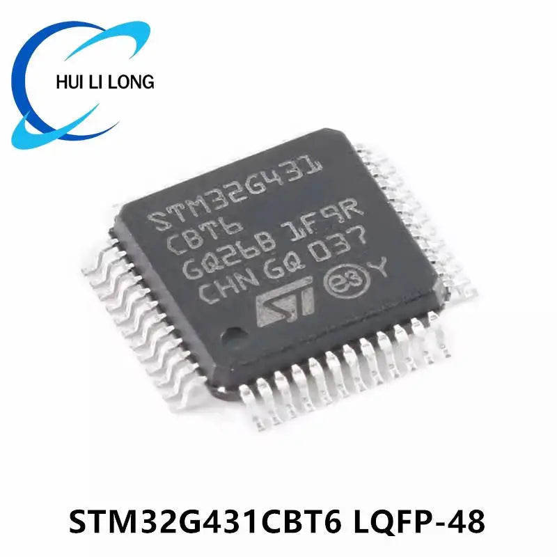STM32G431CBT6 LQFP-48 STM32G431 STM32 G431CBT6 LQFP48 Cortex-M4 32-bit Microcontroller MCU IC Controller Chip New Original