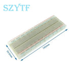 MB-102 MB102 Breadboard 830 Point Solderless PCB Bread Board White/Transparent Test Develop DIY For Arduino