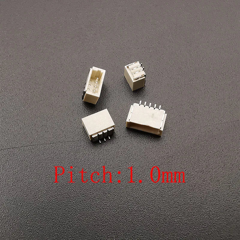 SH 1.0mm / JST 1.25mm / PH 2.0mm / XH 2.54mm Pitch Male Pin Header Housing Connector 2/3/4/5 Pin Plug Shell Terminal Connector