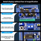 4Pack L293D Stepper Motor， DC Motor Drive Shield Stepper Motor Drive Shield Expansion Board Compatible with Arduino
