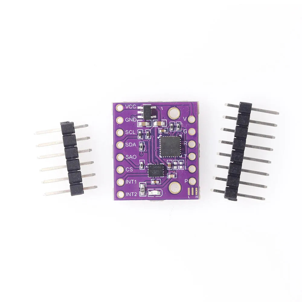 6-axis IMU module BMI323 ICM-45686 6DOF accelerometer gyroscope and motion sensor BMI323 / ICM-45686 optional.