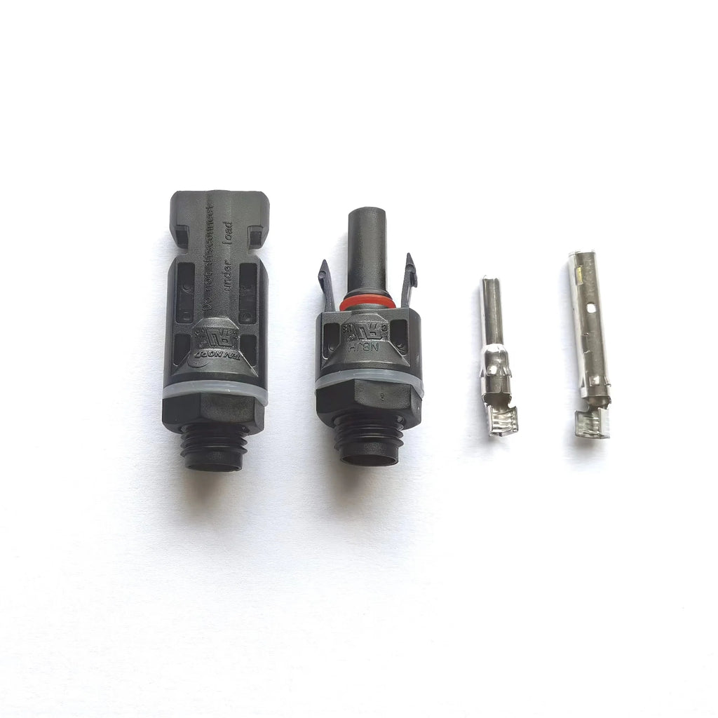 5 Pair M12 thread solar inverter connector pv panel coupler connector LJ0124 High quality IP67 solar connector