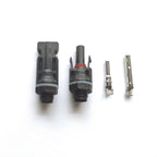 5 Pair M12 thread solar inverter connector pv panel coupler connector LJ0124 High quality IP67 solar connector