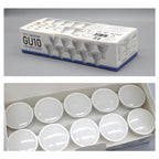 10 Pack Focos Gu10 Spotlight Lampara 220V Led Bulb Wholesale 9W White Warm 3000k 6000K Suitable for Home Commercial Buildings