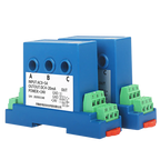 3 Phase AC 5A 10A 50A Current sensor Transmitter 4-20ma 0-5V 0-10V RS485 output Perforated Ampere current voltage Transducer