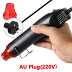 328/127pcs Heat Shrink Tube 2:1 Shrinkable Wire Shrinking Wrap Tubing Wire Connect Cover Protection with 300W Hot Air Gun
