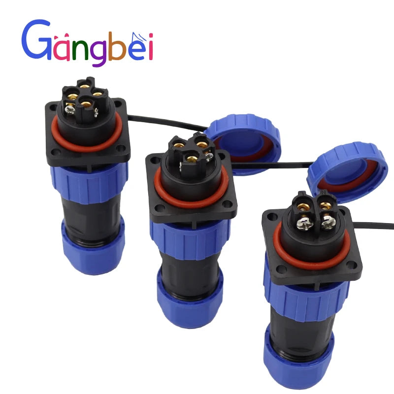 Screw Connection Connector Waterproof Connector 20mm 25A IP68 SP20/LD20 2PIN 3PIN 4PIN 5PIN 6PIN 7IN 1PCS