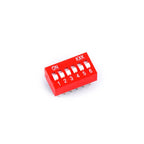 5PCS Slide Type Dip Switch Double Row Toggle Switches Module 2.54mm 1P2P3P4P5P6P7P8P9P10P-12PIN Position For Circuit Breadboards