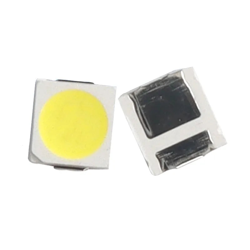 500PCS SMD LED 2835 5730 Chip 0.5W 1W 3V 6V 9V 18V 30V Beads Light White 4000K 120LM Surface Mount PCB Light Emitting Diode Lamp