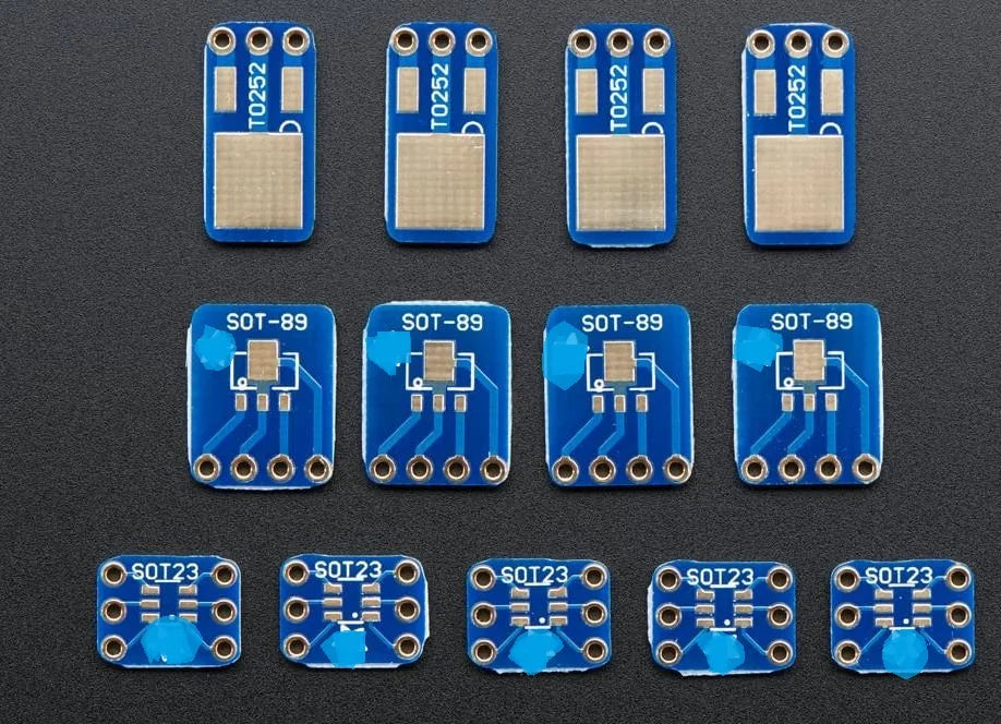 1230 SMT BREAKOUT PCB SET FOR SOT-23, SOT-89, SOT-223 TO252 Convert the adapter board to DIP