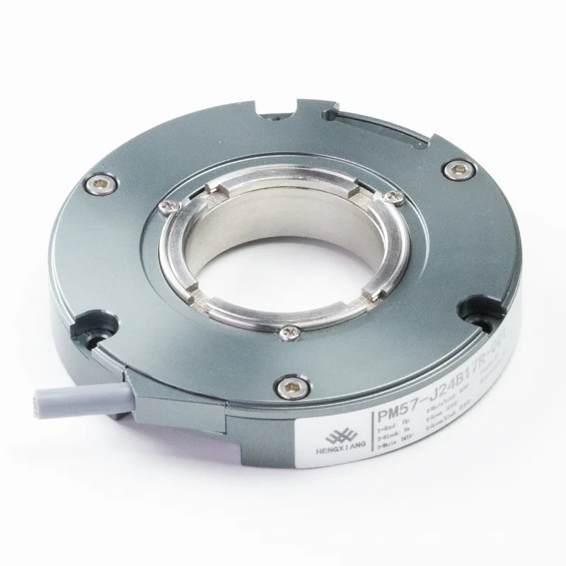 Hengxiang PM57   Encoder 24Bit 32Bit BISS C SSI 10mm Ultra Thin Bearingless Through Shaft Encoder