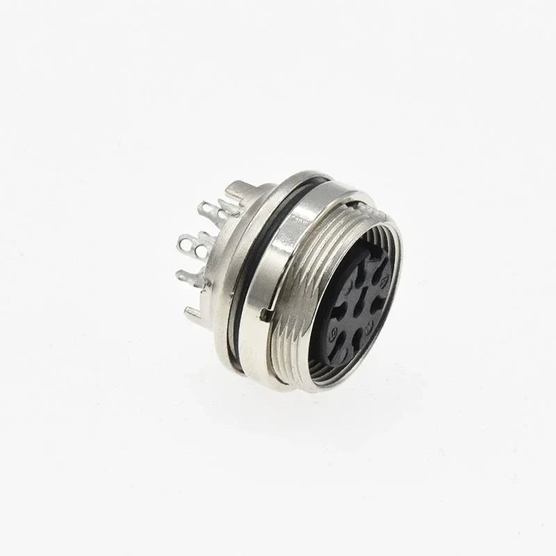 Waterproof C091 M16 Metal Circular Aviation Plug Connector 3Pin 4/5/6/7/8/12/14 Pin Male Female Connector J09 Cable Socket IP67