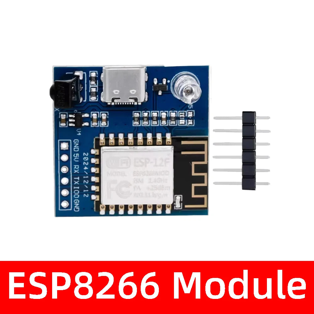ESP8266 Infrared Emission And Reception NEC Command WIFI Transmission Module Development Board ESP-12F Module TYPE-C