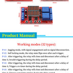 DC 5V 12V 24V 10A Adjustable Time Delay Relay Module LED Digital Timming Relay Timer Delay Trigger Switch Timer Control Switch