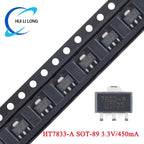 20pcs/10pcs HT7833 HT7833-A SOT-89 Output 3.3V/450mA Low Dropout Linear Regulator LDO Chip IC Integrated Circuit