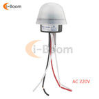 Waterproof Sensitive Auto Photo Switch AS-20 DC 12V AC 110V 220V 10A On/Off Photocell Street Light Switch Sensor Switch Tools