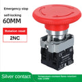 220V Emergency Stop Button Switch Rotate Locking XB2-BS542 BS442 BS642 BS142 10A Key Power Starter for Electrical Panelboad 22MM