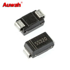 20pcs/lot 3A 20V 200V Chip Schottky Diode SS32 SS32F SS32B SS32C SS320 SS320F SS320B SMA SMAF SMB SMC DO-214AC New original