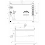 5 Inch IPS LCD HDMI 800 x 480 Capacitive Touch Screen LCD Display, Suitable For Sony PS4/Raspberry Pi/PC