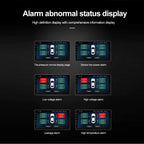 KEBIDUMEI Car Tire Pressure Monitor System USB Android TPMS For Navigation Player Temperature Warning Sensors Car Accessories