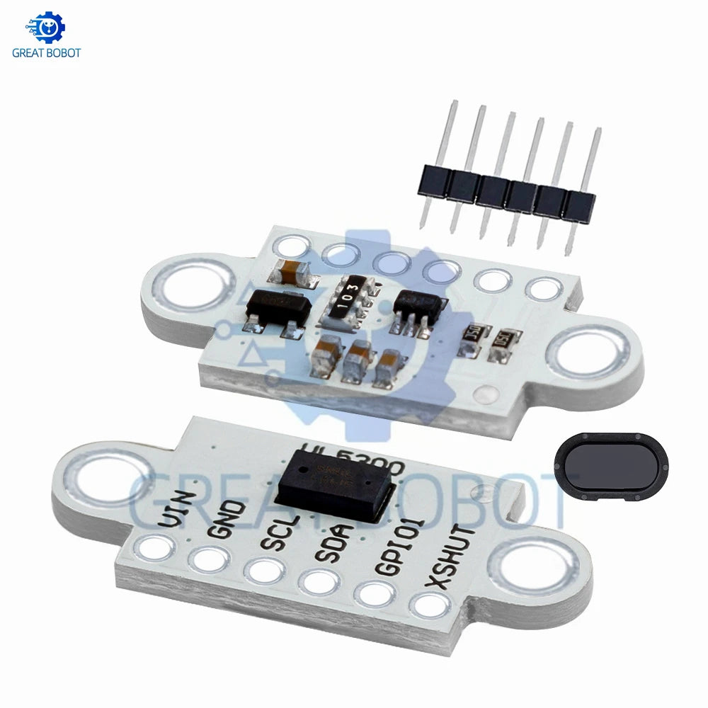 VI5300 Laser Ranging Sensor Module 4m Ranging instead of VL53L0X VL53L1X with cover sheet for  arduino