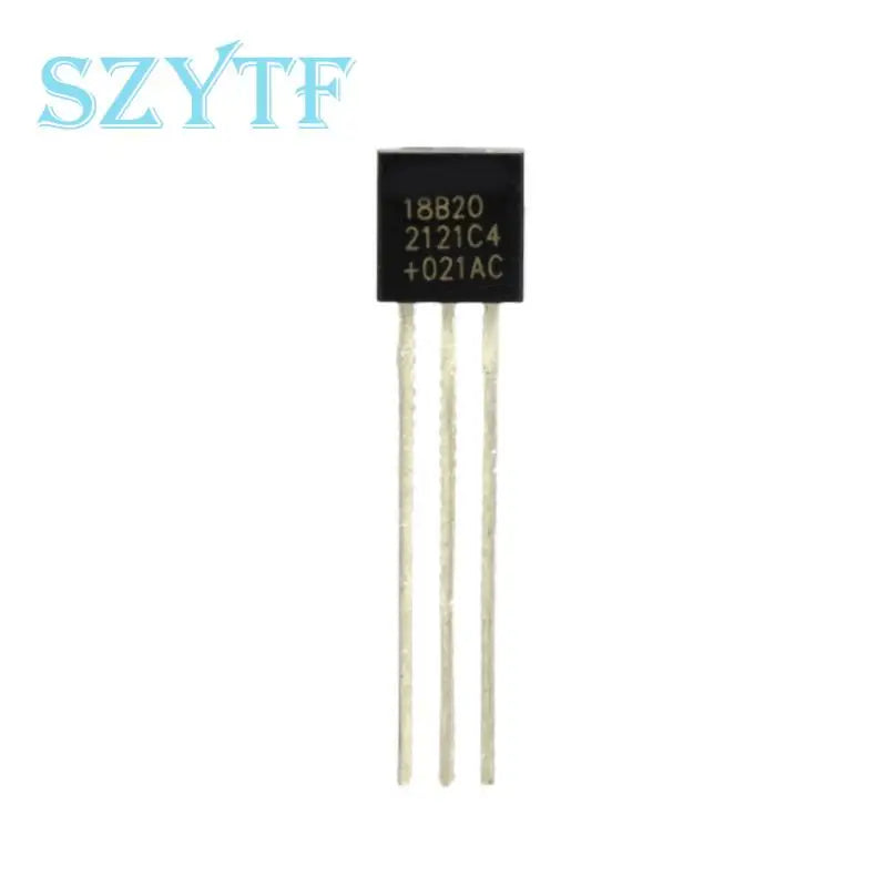 10pcs DS18B20 DS18B TO-92 Chip Programmable Digital Thermometer Temperature Sensor Temperature Acquisition TO-92