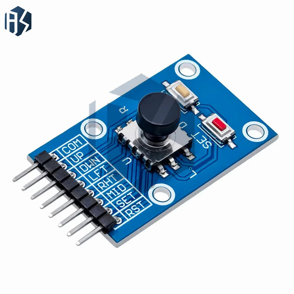 ‌"5-Way Navigation Button Module with Joystick Control for Arduino/AVR/MCU - 5D Rocker Game Controller & Independent Keypad