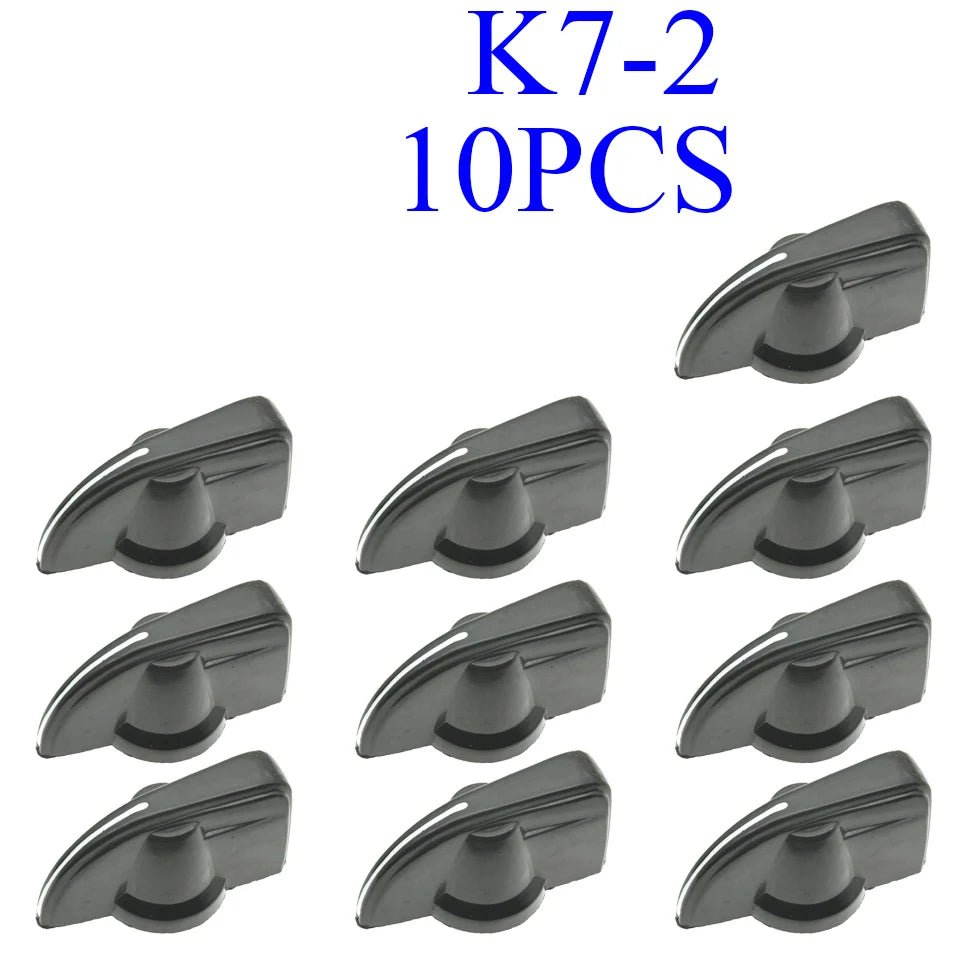  1-20PCS K7-1  K7-2 hole 6mm  Chicken beaks Band switch knob potentiometer knob Bakelite knob cap