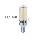 E27 B15 B22 E17 12W 16W 25W 40W LED Corn Light Bulb SMD2835 LED Bulb 110V-220V LEDs Candle Light Spotlight