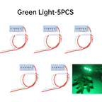 5pcs High Brightness 1.5W 5V LED 5730 SMD Color Lamp Bead Light Board Bulb With Line Red Yellow Green Blue Warm White Light
