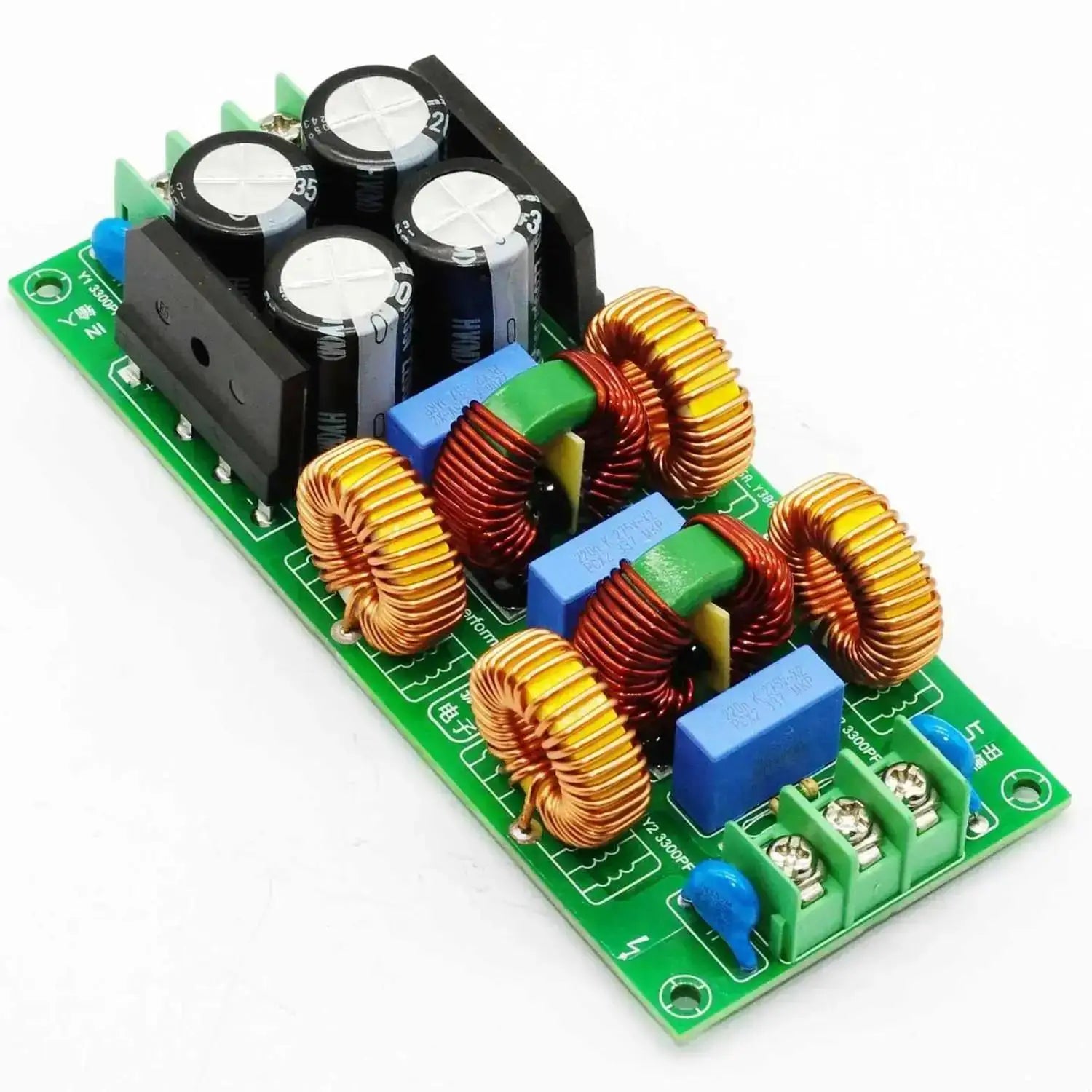 5-Stage AC EMI POWER Filter 8A 10A 15A  AC EMC 110V 220V Purify Power DC Isolator Noise Audio Decoder DAC Amplifier Purification