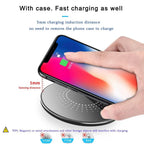 Upgraded Fast Wireless Charging Station for Samsung, Xiaomi, Huawei; 30W Wireless Charger Pad for iPhone 17- 12 Pro, XS Max